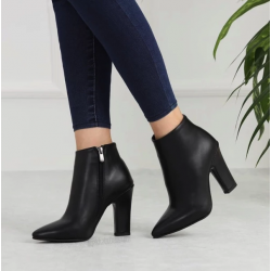 2025 Winter Fashion Women Boots Beige Pointed Toe Elastic Ankle Boots Heels Shoes Autumn Winter Female Socks Original Leather