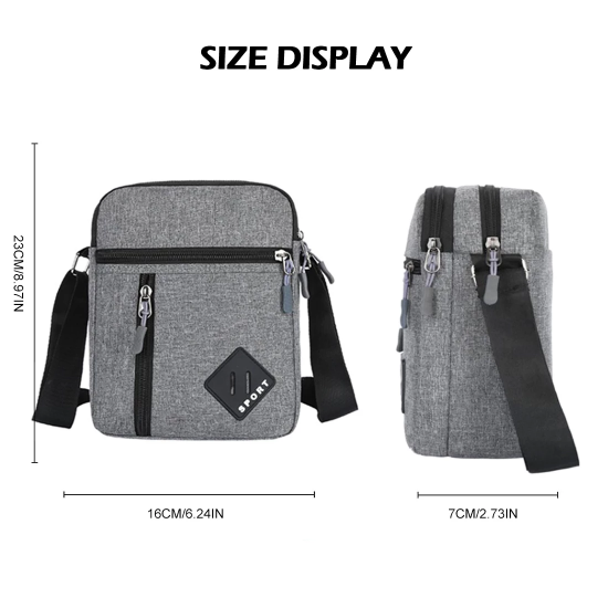 2025 Men's Messenger Bag Crossbody Shoulder Bags Men Small Sling Pack For Work Business Waterproof Oxford Packs Satchel Purse