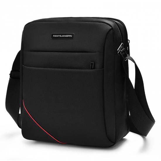 Carneyroad Men's bag Messenger Shoulder Bag Waterproof Oxford Handbags for iPad Business office Bag for Men