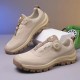 High Quality Men's Trekking Shoes Rotary Buckle Hiking Shoes Men Outdoor Casual Sneakers Man Breathable Non-slip Walking Shoes