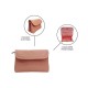 Double Zip Makeup Bag Cosmetic Organizer Travel Pouch Water-Resistant Toiletry Bag Portable Makeup Storage Gift Women
