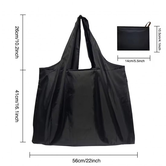 Shopping Bag Tote Bag Foldle Grocery Organizer Reusable Handbags Shoulder Bags Convenient Large-Capacity Large Tote For Fashion