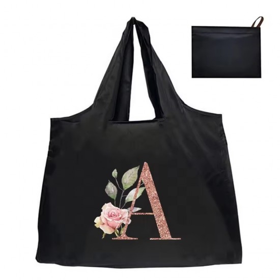 Shopping Bag Tote Bag Foldle Grocery Organizer Reusable Handbags Shoulder Bags Convenient Large-Capacity Large Tote For Fashion